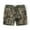 Light Grey Camouflage, variant on S-2XL Men Camo Shorts Casual Loose Shorts with Multi-Pocket Summer Drawstring Cargo Shorts
