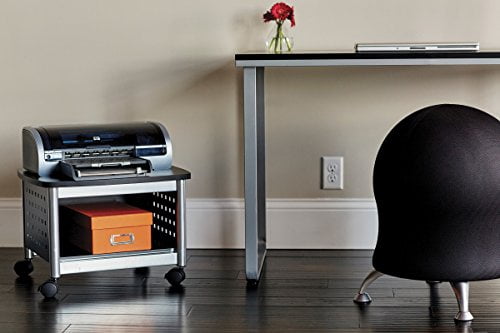 Safco Scoot Under Desk Stand For Printer Desktop Stands Safco Scoot Under Desk Stand For
