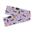 thumbnail image 7 of Yayeee Table Runner 70 inches Long Home Kitchen Dinning Party Decoration, Light Purple Halloween Black Cat, 7 of 7