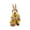 #0175-Yellow, variant on Cheapark Grass Woven Bunny Ornament Forest Style Garden Corner Layout Decor for Patio and Spring Display