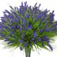 thumbnail image 1 of Artificial Plants hace 20 paquetes, resistentes a los rayos UV, color morado, 1 of 7