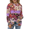 thumbnail image 5 of Hazbin Hotel Hoodie 3D Print Pullover Hooded Long Sleeve Sweatshirts Tops Blouse with Pocket for Mens Womens, 5 of 7