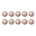 thumbnail image 2 of 10Pcs Small Rhinestone Embellishments Metal Bling Flatback Buttons Headband Flower Centre Wedding Bouquet , Gold, 2 of 7