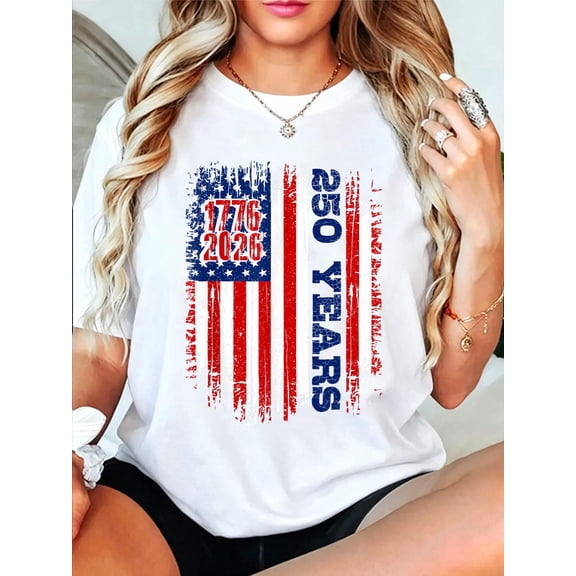 250 American Anniversary USA 250th Independence Day 2026 T-Shirt
