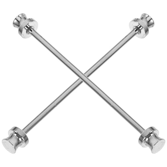Gymnture 2pcs Men's Alloy Collar Bar Pin Clips - Tie Clasp Stay Brooch