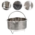 thumbnail image 4 of Miangastore Stainless Steel Steaming Rack Quick Steaming 1Set 7X6.9X3.7in, 4 of 8