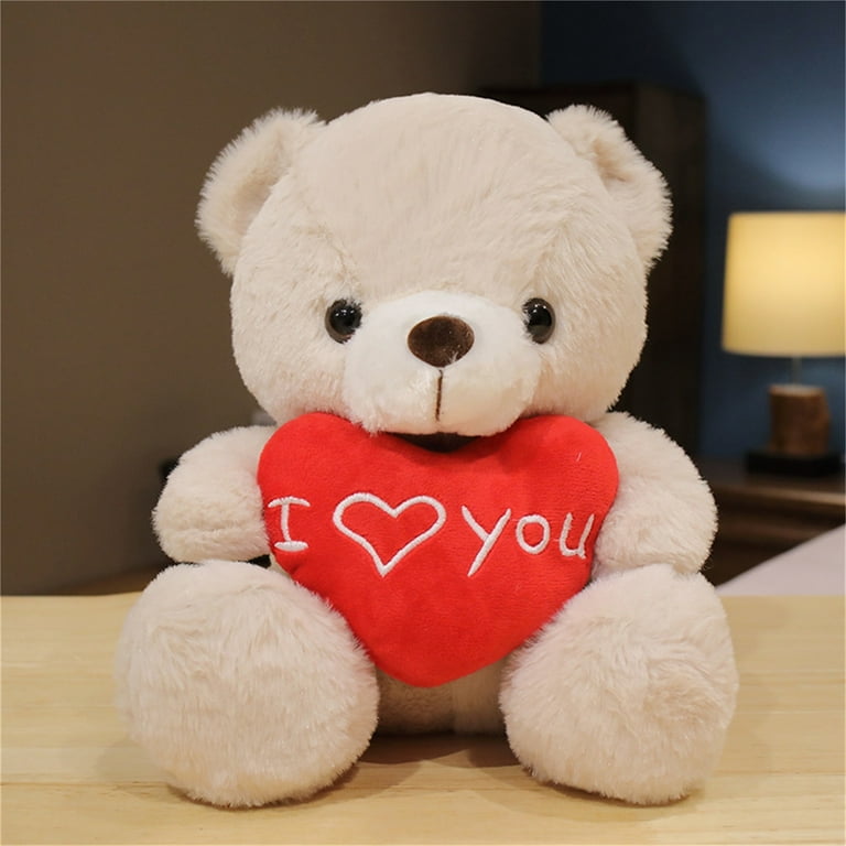 10'' Plush Teddy Bear Stuffed Animal Doll Soft Plushies Toy Valentine's Day  Gift