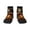 2 Black-1, variant on Halloween Decoration Pattern Quarter Crew Socks,Toe Seamed Ankle Socks,Cotton Cushioned Breathable Athletic Crew Sports Socks