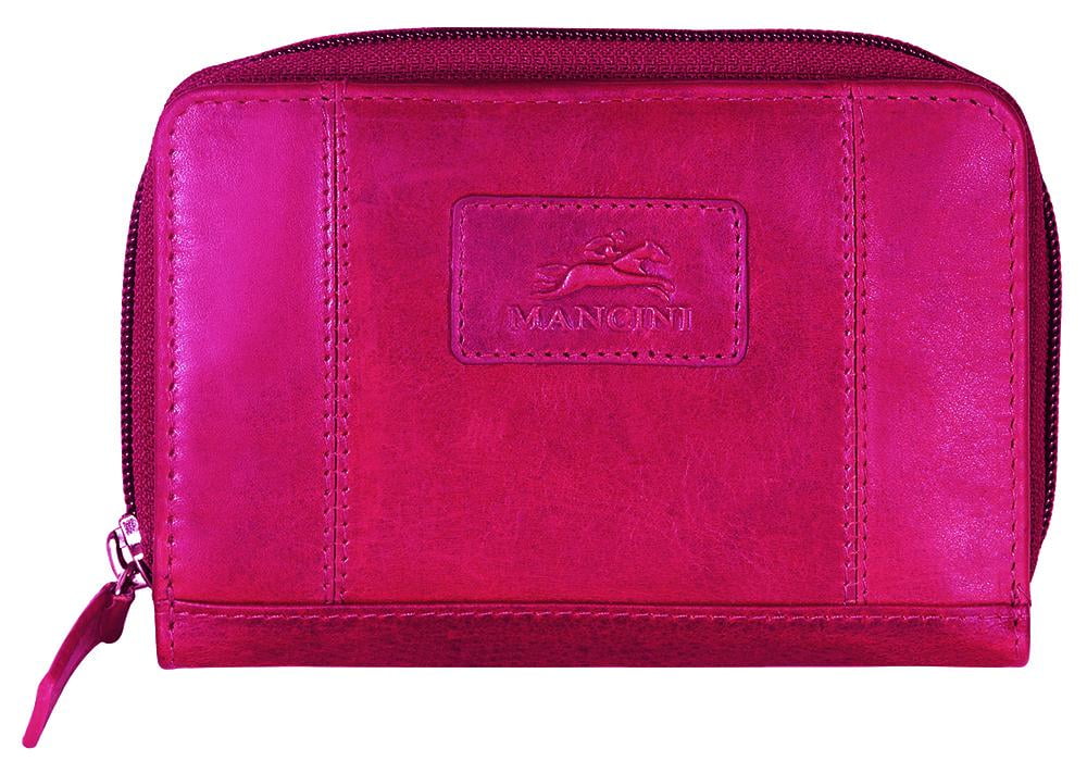 Ladies’ Extra-Small RFID Clutch Mancini Leather Goods Casablanca Collection