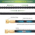 thumbnail image 3 of 1 Set Of 8-Function Car Wash Water Hose, Gardening Watering Flower Rubber Hose, Retractable Hose, High Pressure Car Wash Water Gun, Washing Car Tool Set, 3 of 4