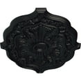thumbnail image 3 of 36"W x 26"H x 1 1/2"P Pesaro Ceiling Medallion Steel Gray Finished, 3 of 4
