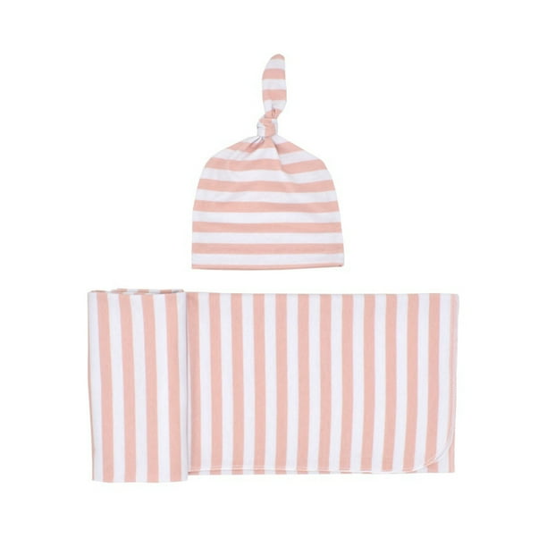 Xihbxyly Bufanda de Algodón para Recién Nacidos, Juego de Manta Personalizada para Bebé, Gorro Fetal Suave, Tela de Algodón Agradable para La Piel, Regalo Perfecto para Recién Nacidos, Seguro y Cómod