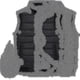 thumbnail image 1 of Chaleco de estilo militar grueso acolchado para hombre, chaleco suelto de gran tamaño con cuello levantado, chaleco cálido para hombro, 1 of 4