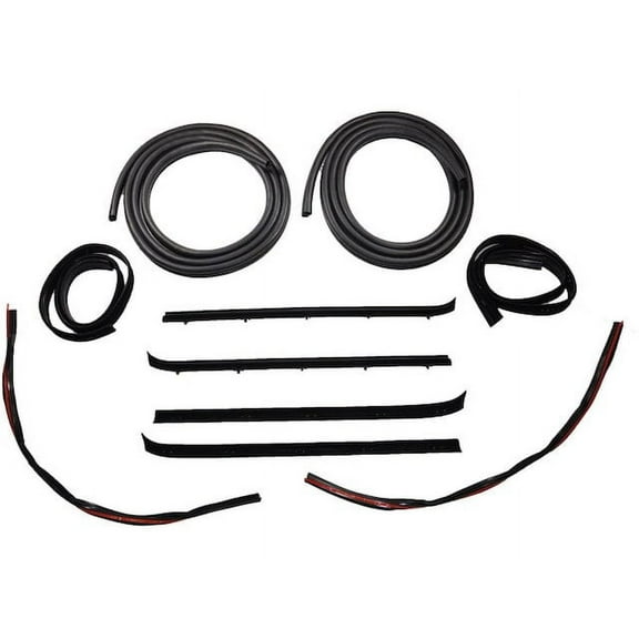 Door Seal Kit 10 Piece Set - Compatible with 1975 - 1980 Chevy LUV 1976 1977 1978 1979