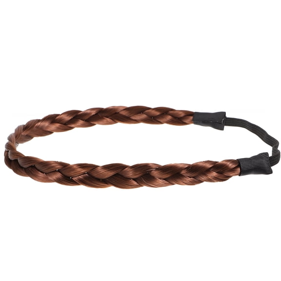 Raindrops Headbands for Women 1Pack Classic Braids Headband with Elastic Band 10.2Inches