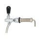 thumbnail image 1 of Grifo de grifo de cerveza de barril cromado con control F-low ajustable Vástago largo G5 / 8, 1 of 8