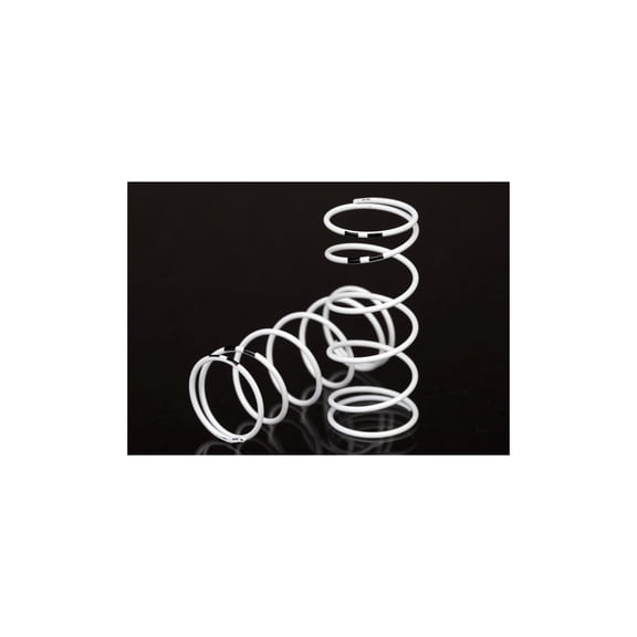 Traxxas 7444 White Springs for GTR Long (.767) Shocks Black Rate Pair TRA7444 TRA7444