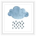 thumbnail image 6 of Marmont Hill "Blue Cloud" by Diana Alcala Framed Painting Print, 6 of 6
