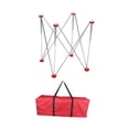thumbnail image 3 of Soporte de trabajo portátil, estable, resistente, con patas plegables, para banco de trabajo, mesa de camping, para exteriores, viajes, patio, jardín,, 3 of 8