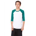 thumbnail image 1 of Y3229 ALO Y3229 YTH PERFORMNC BB TEE WHITE/ SP FOREST XS Todo Deporte Y3229, 1 of 1