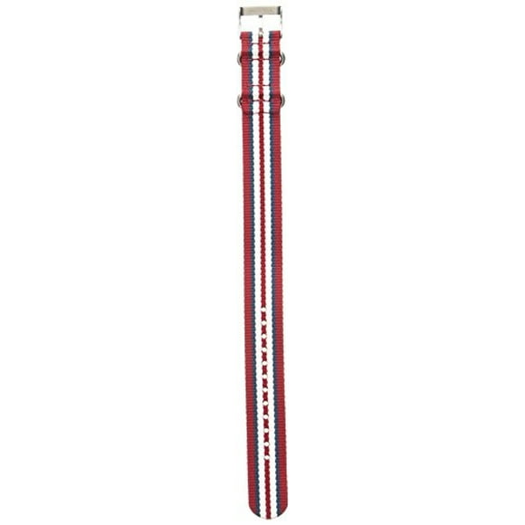 Correa de Tela Timex TW7C03400 Weekender 20mm Rayas Roja/Blanco/Azul