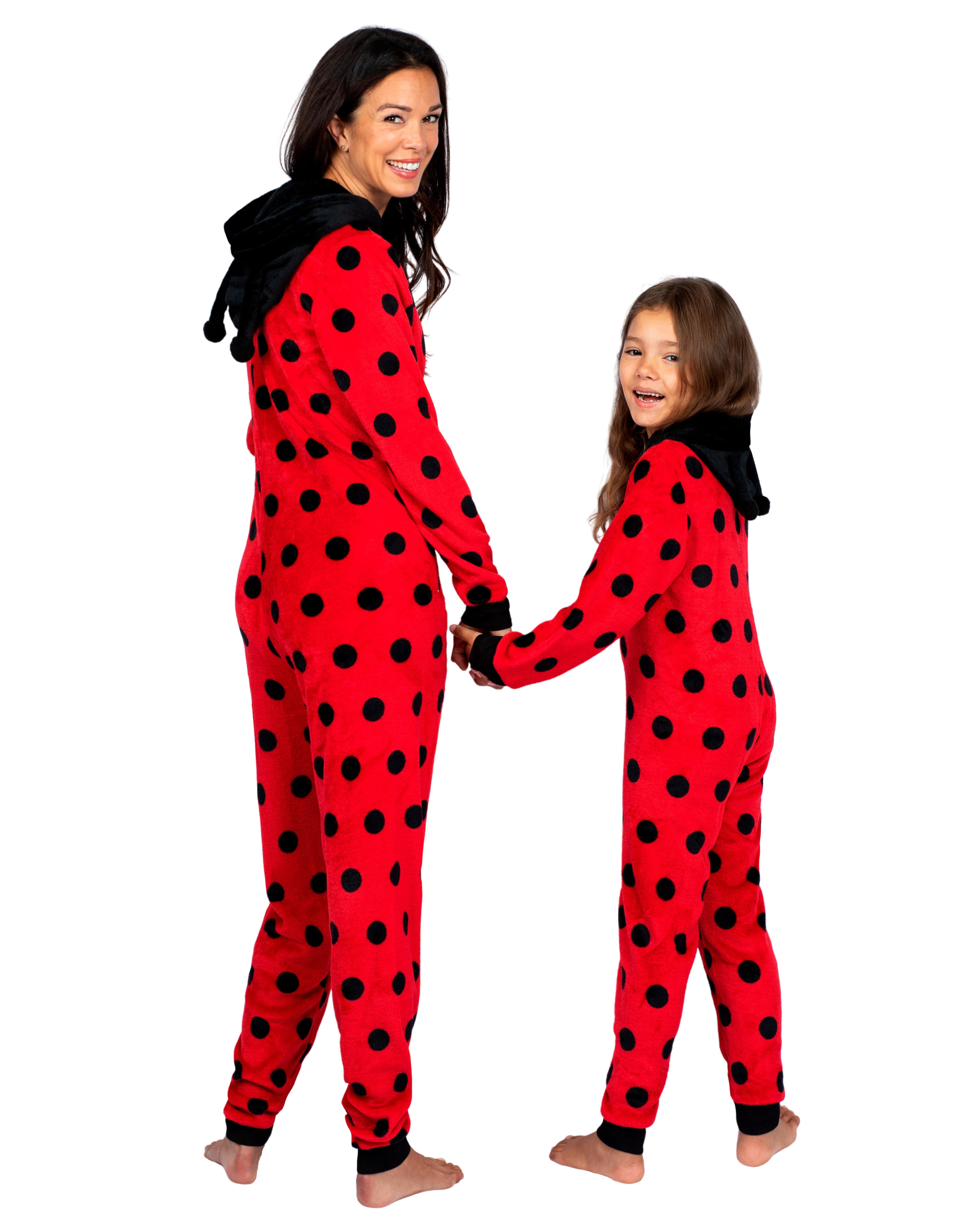 Halloween Mommy & Me Onesie Pajama Costume, Ladybug (Womens), Size: XL, Prestigez