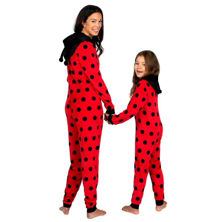 Ladybug pajamas for adults hot sale