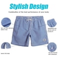 thumbnail image 4 of Bañador maamgic Quick Dry Shorts de baño para hombre azul M, 4 of 7