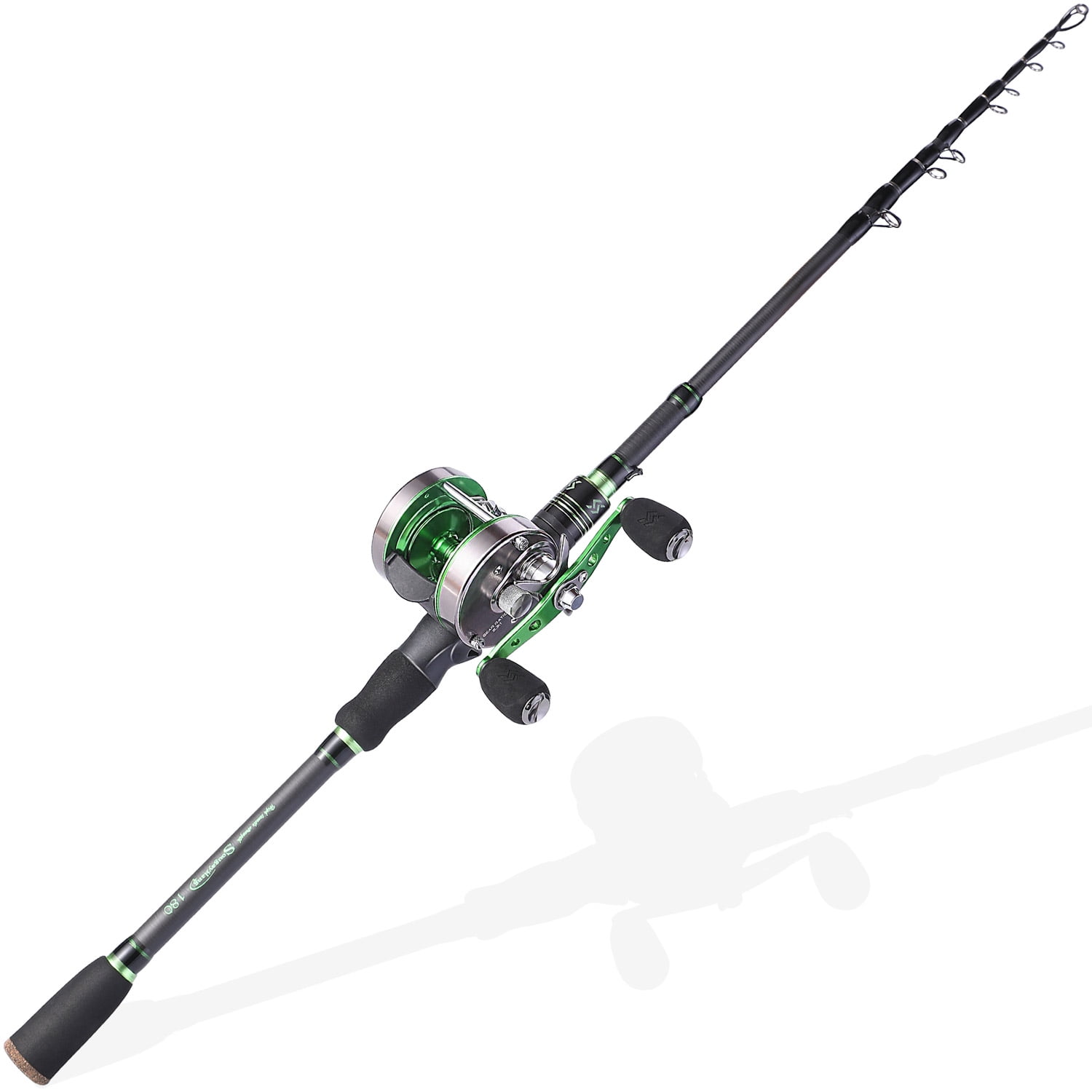 Sougayilang Carbon Telescopic Rod and 400-600 Series Drum Fishing