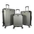 thumbnail image 1 of Dejuno 252015DJ-SILVER Tutin Ensemble de Bagages Rigides avec Serrure TSA, Argent - 3 Pcs, 1 of 1