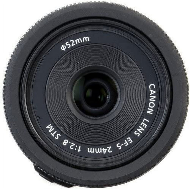 Canon EF-S 24mm f/2.8 Lens Bundle Accessory STM with