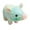 Mint Green, variant on 9inch Simulation Plush Toy Small Stuffed Animal Pig Doll for Children Comfort Companion Doll for Christmas Gifts