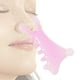 thumbnail image 1 of Peine de masaje, herramienta facial compacta de resina, multifuncional, portátil, tradicional, Gua Sha, para cabeza, cuero cabelludo, nariz y rostro. Rosa, 1 of 10