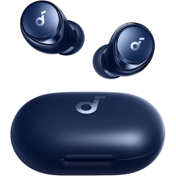Restored Like New Soundcore by Anker Space A40 Auto-Adjustable Active Noise Cancelling Wireless Earbuds, Comfortable Fit (Refurbished)