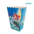 thumbnail image 1 of Vajilla desechable de sirena de Disney, decoración de fiesta de cumpleaños, bolsa de regalo para Baby Shower, decoración de pasteles, cumpleaños DIY para niños, 1 of 4