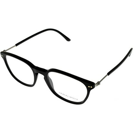 Giorgio Armani Frames of Life Prescription Eyewear Frames Unisex Black AR7086 5042 Size: Lens/ Bridge/ Temple: 51_19_145_40