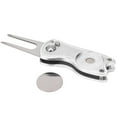thumbnail image 3 of Stainless Steel  Fork Foldable Divot Repair Tool for Putting Green, 3 of 8