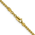 thumbnail image 5 of Auriga Fine Jewelry 14K Yellow Gold 2.4mm Box Chain Necklace for Women 20", 5 of 6