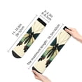 thumbnail image 4 of Naloa Blue Black Butterfly Art Ankle Socks for Women Non Slip Socks No Show Socks Classic Low Cut Casual Socks Casual Socks, 4 of 7