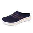 thumbnail image 5 of NOKIO Sport Knitted L𝗈afers for Men Breathable Soft Sole Mules Shoes Fashion S𝗅ip On Backless Casual Shoes Lightweight Outdoor Walking Shoes Comfortable Closed Toe Sneakers, 5 of 5