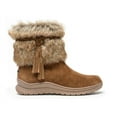 thumbnail image 3 of Minnetonka Womens Everett Shearling Boot, Dusty Brown, Size 9, 3 of 5