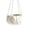 A001- White, variant on Halloween Outdoor Hanging Decorations White Ceramic Pumpkin Planter 4.5 X 4 X 2.5 Inch Hanging Plant Pot for Porch Yard Home Halloween Decor 1 Pack
