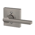 thumbnail image 3 of Latitude Lever with Collins Trim Non-Turning Lock, Satin Nickel (F170 LAT 619 COL), 3 of 3