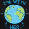 thumbnail image 3 of CafePress - I'm With Her Dark T Shirt - Men's Classic Graphic Cotton T-Shirt, 3 of 4