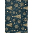thumbnail image 2 of SKYSONIC Christmas Tree Tablecloth Waterproof Washable Polyester Square Table Cover Durable Tablecloth for Kitchen Dining Table Party Decor (60 X 120 Inch), 2 of 7