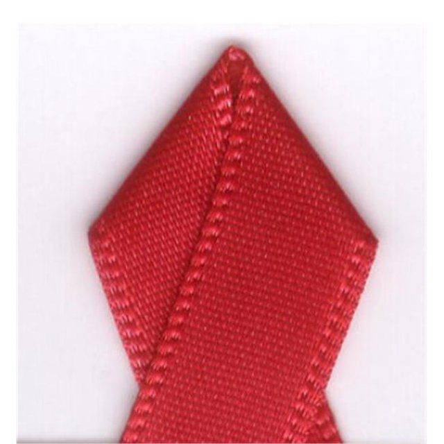 Papilion R074300120264100Y .5 in. Single-Face Satin Ribbon 100 Yards - Ruby