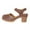 Brown, variant on Mostsola Closed Toe Sandals for Women 2025 Trendy Ankle Strap Heels Hollow out Dress Shoes