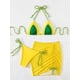 thumbnail image 5 of Traje de baño de 2 piezas para mujer, trajes de baño para mujer, traje de baño de tres piezas bikini bikini dividido traje de baño para mujer, 5 of 5