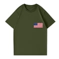 thumbnail image 3 of 4th of July Shirt Sleeve Tops for Women, 250th Anniversary USA T-shirt, Working & Daily Independence Day Printed Pullover, 3 of 5