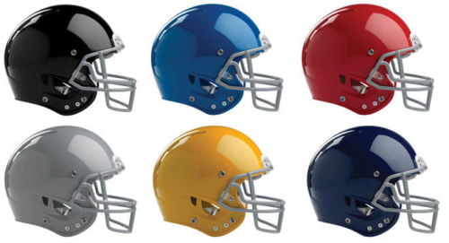 Rawlings 2015 Momentum Plus Football Helmet Royal XX Small Facemask Chinstrap 